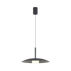 M8977  Lidia 40cm Rise And Fall Pendant 12W LED 3000K Grey